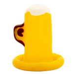 CONDOMERIE - HANDPAINTED NOVELTY CONDOMS GLASS OF BEER